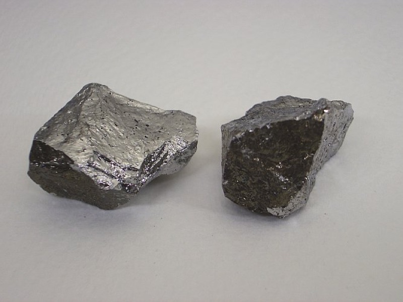 Manganese — Two Oieces of Manganese Metal